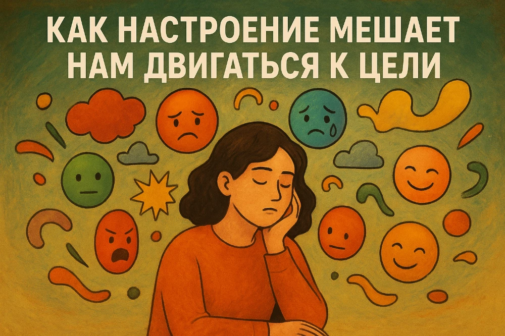 Разбираем, как настроение влияет на мотивацию, внимание и движение к цели, и что с этим делать.